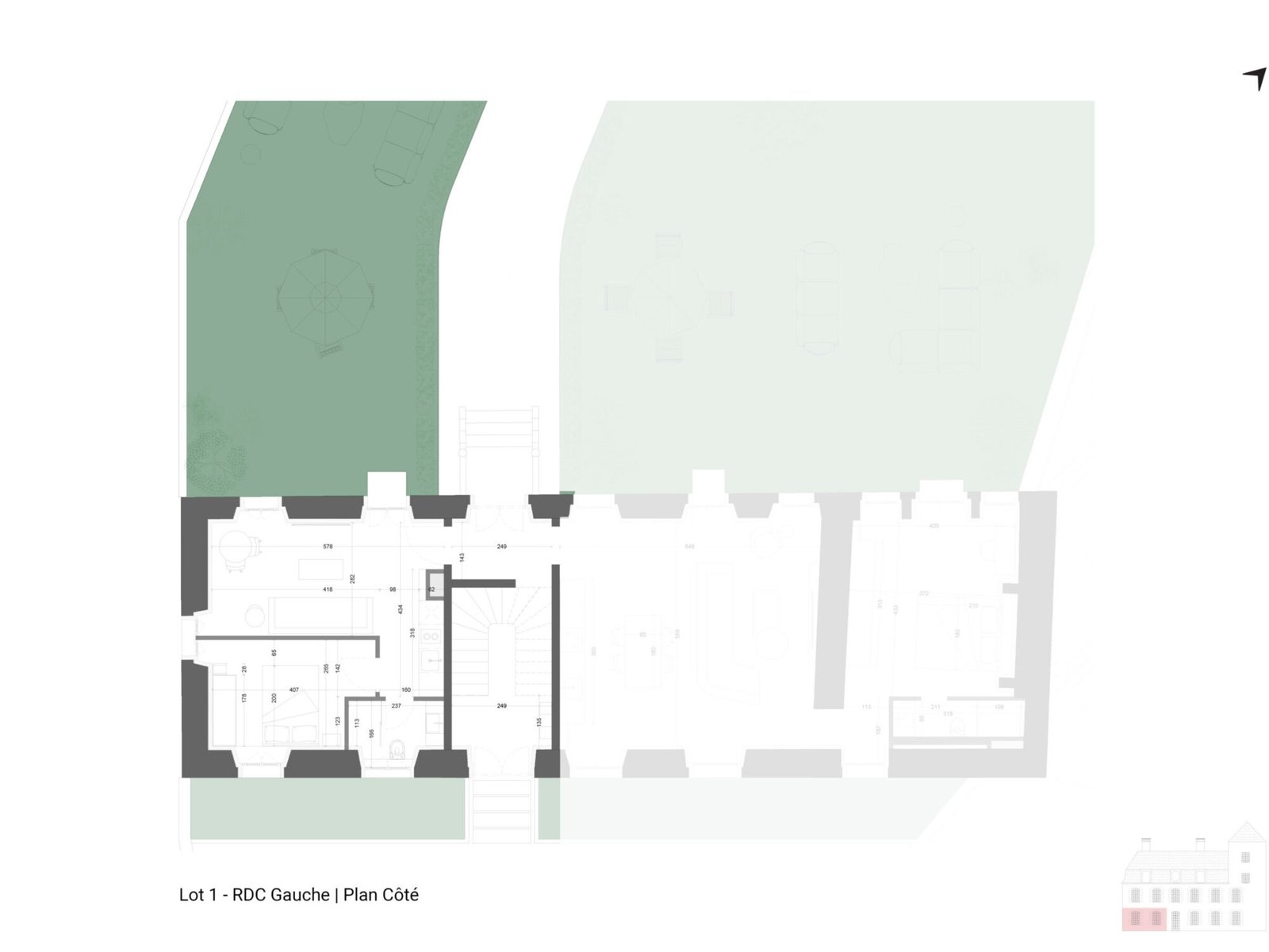 LOT-1_RDC-GAUCHE_PLAN-COTé