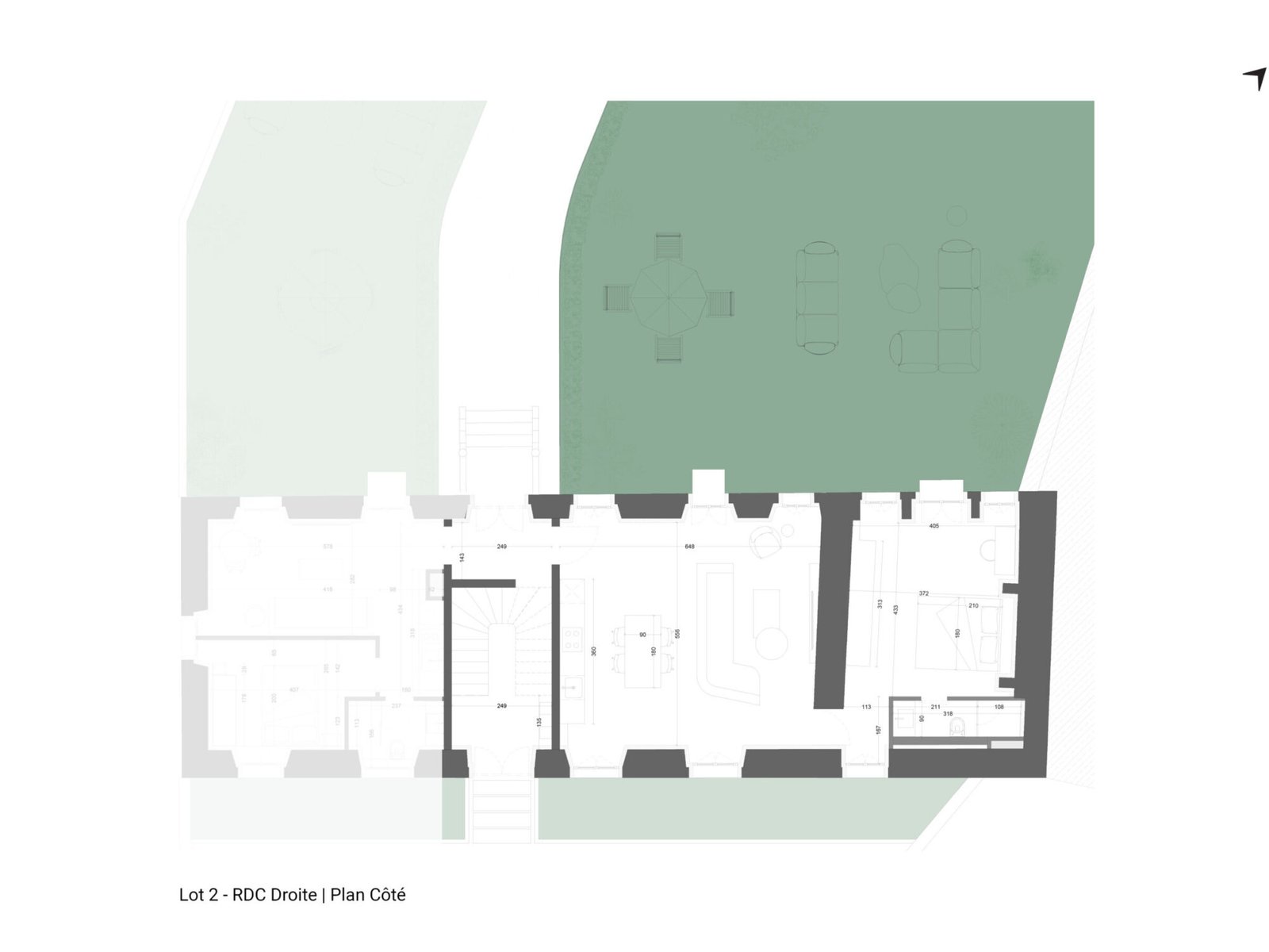 LOT-2_RDC-DROITE_PLAN-COTé