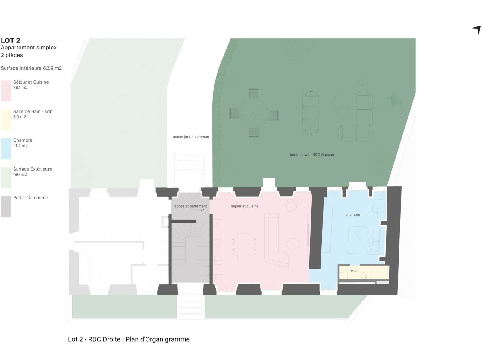 LOT-2_RDC-DROITE_PLAN-ORGANIGRAMME