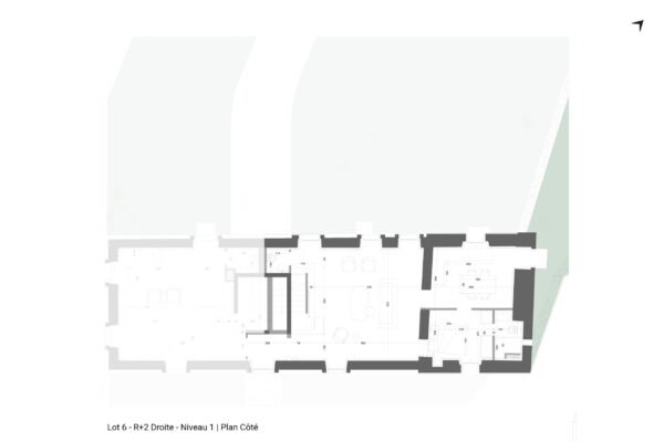 LOT-6_R+2_DROITE_NIVEAU-1_PLAN-COTé