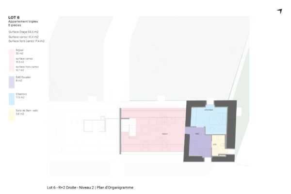 LOT-6_R+2_DROITE_NIVEAU-2_PLAN ORGANIGRAMME